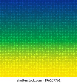 Abstract  Background using Brazil flag colors 2016, vector illustration