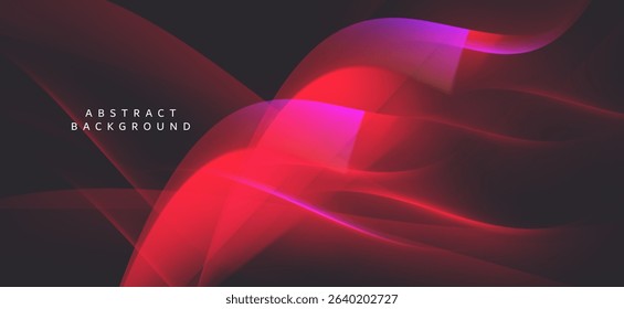 An abstract background using deep red and purple tones, in the form of free-flowing lines and waves, creating a sense of movement and energy.