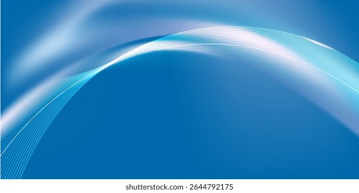 Abstract background using pastel blue and white tones, giving a sense of movement and freshness, suitable for use as a background for works that require brightness.