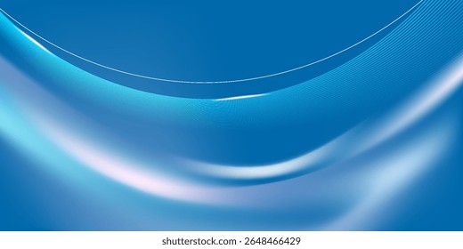 Abstract background using pastel blue and white tones, giving a sense of movement and freshness, suitable for use as a background for works that require brightness.
