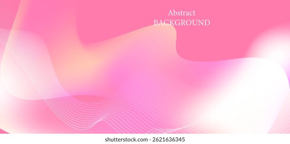 Abstract background using pink and soft pastel tones, making the image look soft and bright. Suitable for use as a background in designs that emphasize gentleness, sweetness, and brightness.