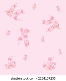 Fondo abstracto usando acuarela rosa.Uso para diseño web, patrones, postales y banners.