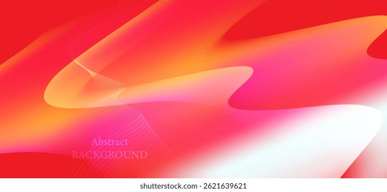 Abstract background using red and hot tones such as orange and yellow, adding depth and dimension to the image, perfect for designs that require excitement and brightness.