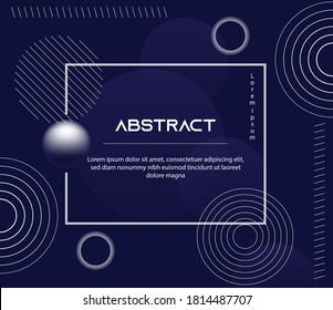 Abstrakter Hintergrund mit Formen und Pinseln, Farbverlauf- und Maschenfarben