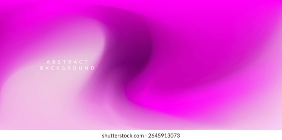An abstract background using soft and harmonious gradients of pink and purple. The pink creates a feeling of sweetness, freshness and gentleness.