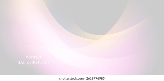 An abstract background using soft pastel colors like pink and grey. Flowing water flows, giving a soft and calm feeling. Simple stripes of color.