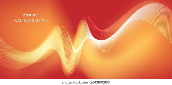An abstract background using warm colors such as red, orange and yellow, which creates a sense of energy, warmth and excitement.