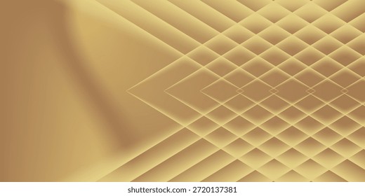 Un fondo abstracto con tonos dorados y beige cálidos. El diseño consta de líneas diagonales y Formas que crean una sensación de dimensión y detalle.