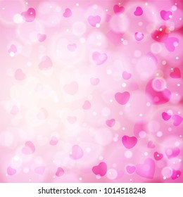 Abstract background to the Valentine s day. Vector illustration.