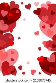 Abstract background to the Valentine s day. Vector illustration.