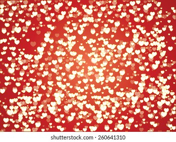 Abstract background to the Valentine's day
