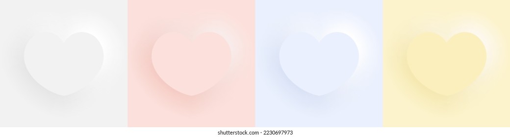 fondo del día de San Valentín de fondo abstracto