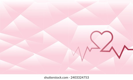 Abstrakter Hintergrund Valentinstag leeres Hintergrunddesign, harmonischer Farbverlauf, Hintergrund. Vektorgrafik-Liebe, Line-Liebe 
