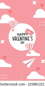 abstract background valentine's day for sale, banner, flyer, ads, commercial use