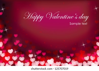 Abstract background to the Valentine's day,vector