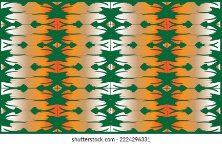 abstract background with variations of white, dark green and orange