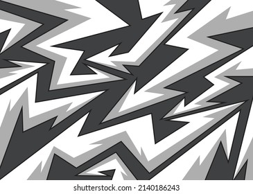 Abstract background with various arrow pattern