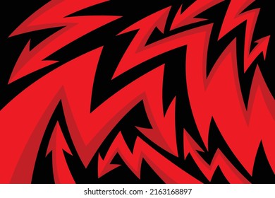 Abstract background with various arrow pattern