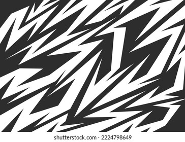 Abstract background with various arrow pattern