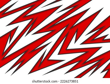 Abstract background with various arrow pattern. Sporty and racing background