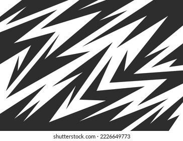Abstract background with various arrow pattern