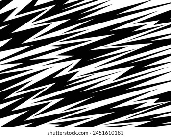 Abstract background with various arrow pattern