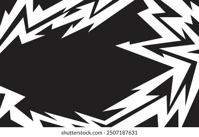 Abstract background with various arrow pattern with copy space area