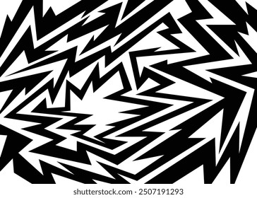 Abstract background with various arrow pattern