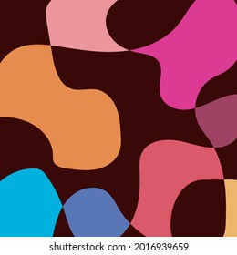 abstract background with various colors