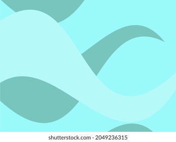 abstract background with various forms of ornaments