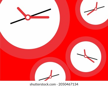 abstract background with various forms of ornaments
