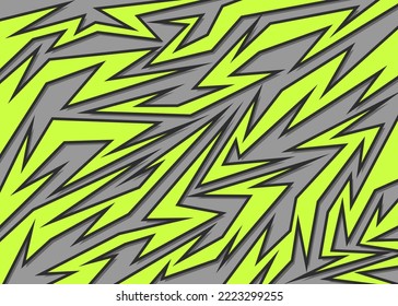 Abstract background with various geometric sharp and arrow pattern
