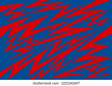 Abstract background with various lightning and arrow pattern