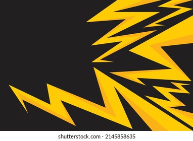 Abstract background with various lightning pattern and with some copy space area