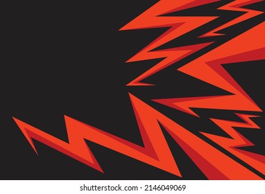 Abstract background with various lightning pattern and with some copy space area