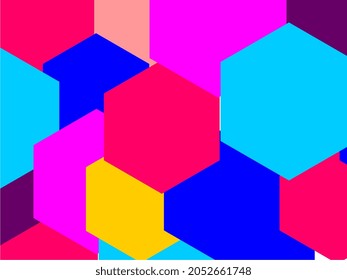 abstract background with various ornaments