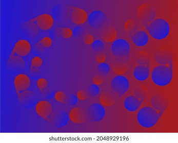 Abstract background with various ornaments and has several colors