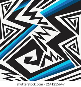 Abstract background with various pattern and some gradient color lines