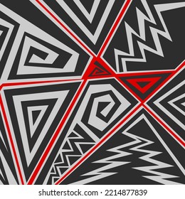 Abstract background with various random pattern