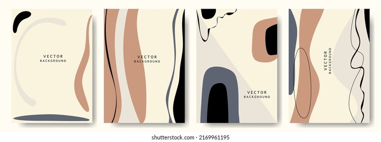 Abstract background various shapes set up. Ideal for cover, poster, business card, flyer, brochure,magazine first page,social media and other.vector illustration