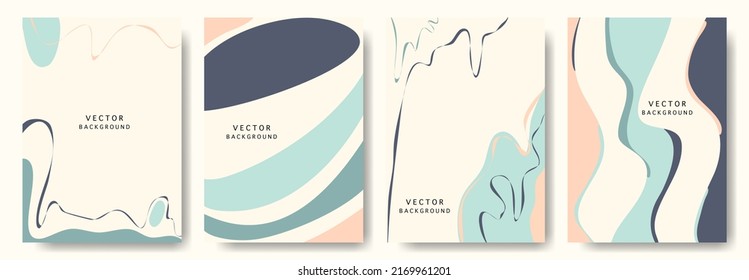 Abstract background various shapes set up. Ideal for cover, poster, business card, flyer, brochure,magazine first page,social media and other.vector illustration