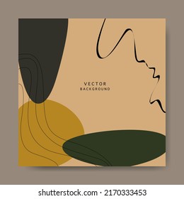 Abstract background various shapes set up. Ideal for cover, poster, business card, flyer, brochure,magazine first page,social media and other.vector illustration