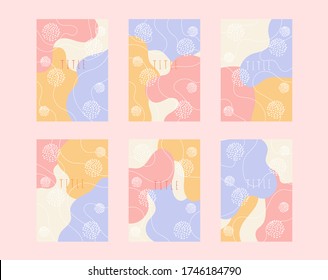 Abstract background with various shapes and textures. Vector illustration suitable for prints, notebooks, flyers, banners, invitations, branding, covers and much more.
