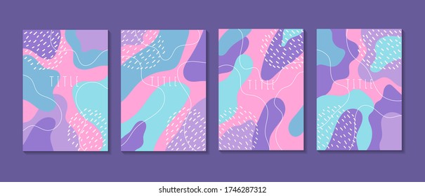 Abstract background with various shapes and textures. Vector illustration suitable for prints, notebooks, flyers, banners, invitations, branding, covers and much more.