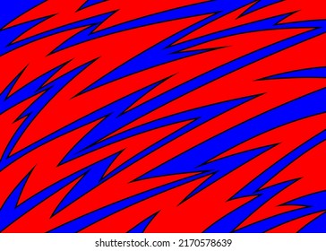 Abstract background with various sharp and arrow pattern