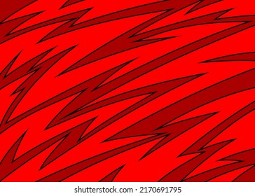 Abstract background with various sharp and arrow pattern
