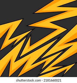 Abstract background with various sharp and arrow pattern