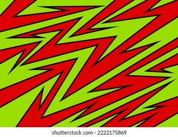 Abstract background with various sharp and arrow pattern