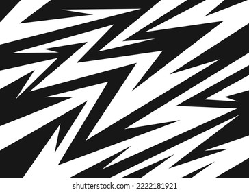 Abstract background with various sharp and arrow pattern