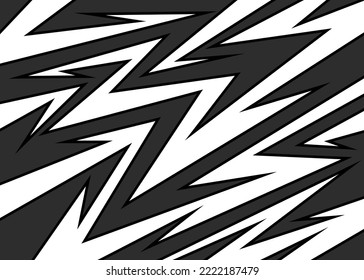 Abstract background with various sharp and arrow pattern